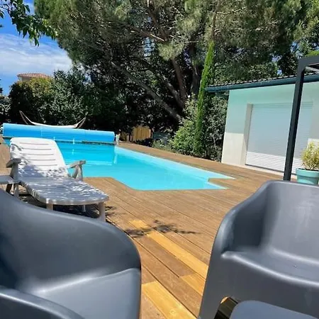 Maison Avec Grande Piscine * Canéjean